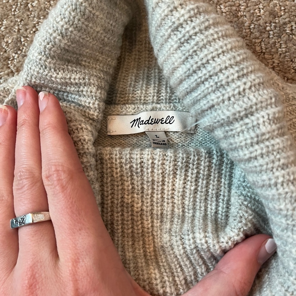 Madewell Hallowell Sweater Tank NWT - Picture 12 of 13